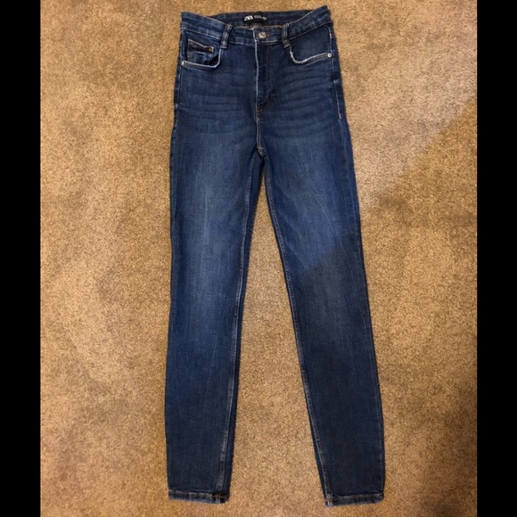Zara high waist skinny jeans 26 - Picture 2 of 4